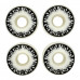 Колеса для скейтборда Bro Stuff Flame White Black 102A 54мм