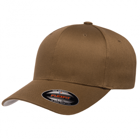 Кепка FlexFit 6277 Wooly Combed Coyote Brown L/XL