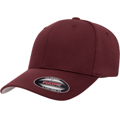Кепка FlexFit 6277 Wooly Combed Maroon L/XL Кепка FlexFit 6277 Wooly Combed Maroon L/XL