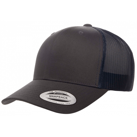 Кепка FlexFit 6606T Retro Trucker - Charcoal/Navy