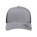 Кепка FlexFit 6606T Retro Trucker - Heather/Black