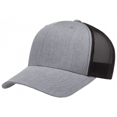 Кепка FlexFit 6606T Retro Trucker - Heather/Black
