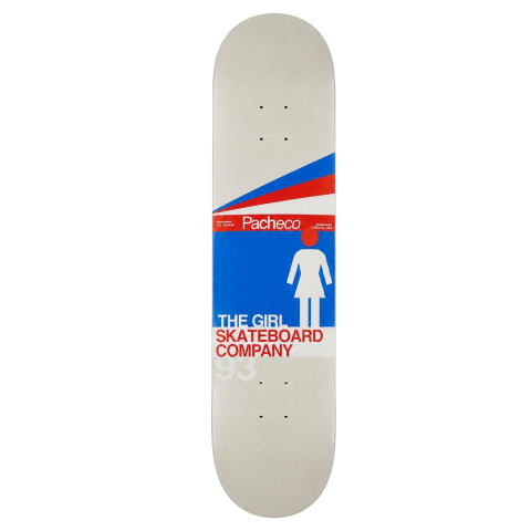 Дека для скейтборда Girl - Tyler Pacheco Grey/Blue 8.25